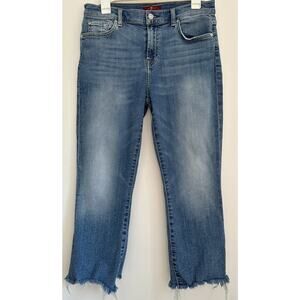 7 For All Mankind Woman’s Jeans Size 30 Cropped Ankle